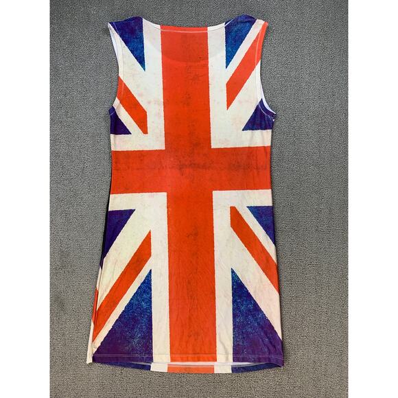 Doctor Who x Her Universe Tardis Union Jack Sheath Dress Size Large - Picture 2 of 5